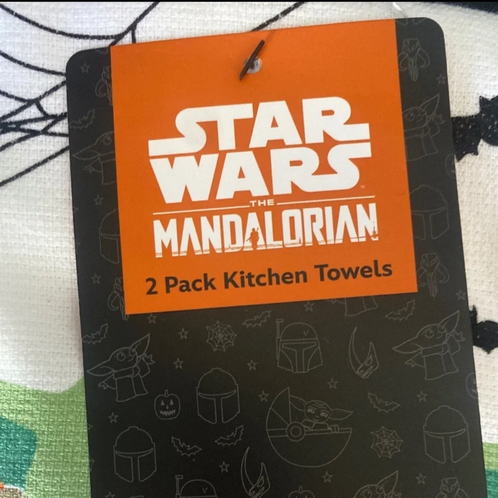 Star Wars The Mandalorian 2Pac kitchen towels